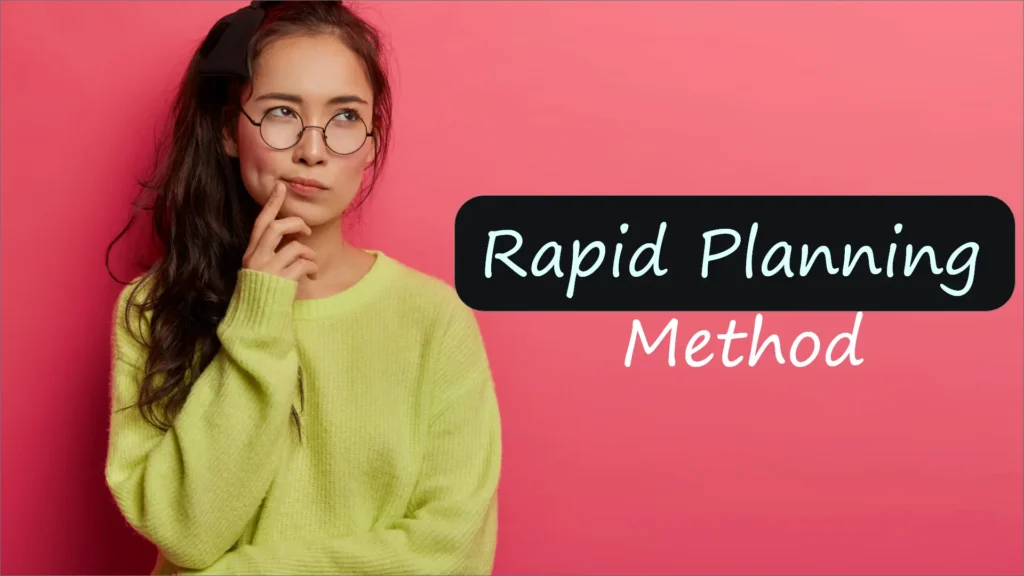 Explore Rapid Planning Method